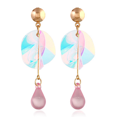 Cercei lungi de dama cu pietre