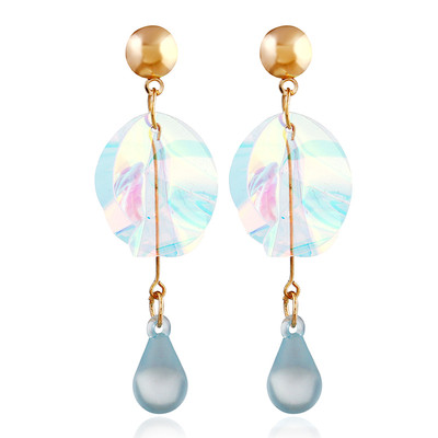 Cercei lungi de dama cu pietre