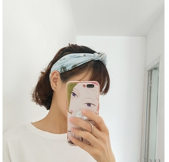 Bentita de dama moderna cu motive florale