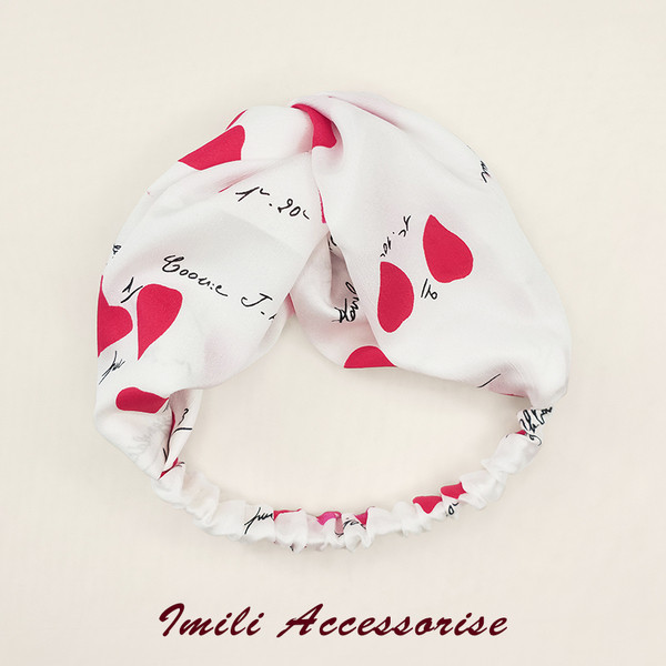 Banda de păr elegantă pentru femei, cu aplicare de culoare