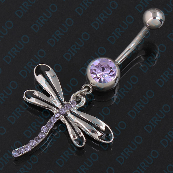 Cercel pentru buric pentru femei - Dragonfly