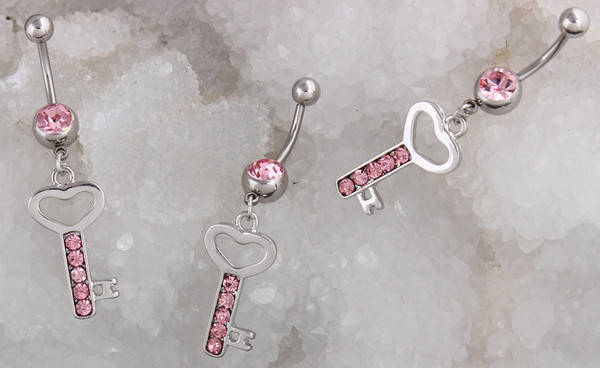 Cercel buric dama - Cheie