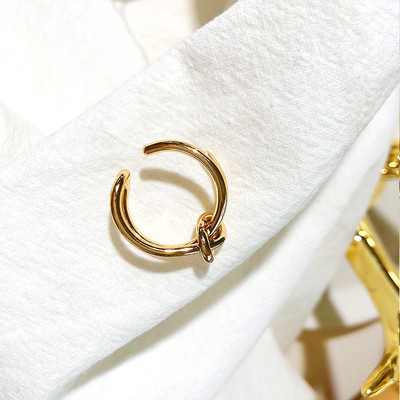 Inel elegant de dama in doua culori