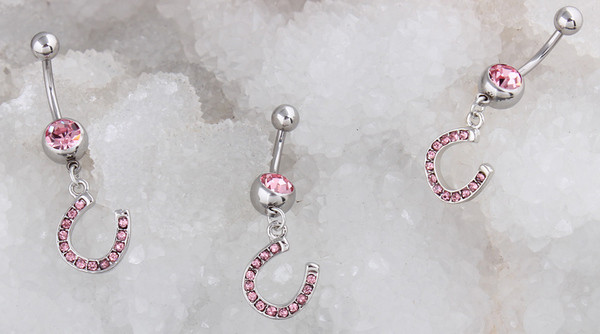 Cercel de dama pentru buric - Potcoava