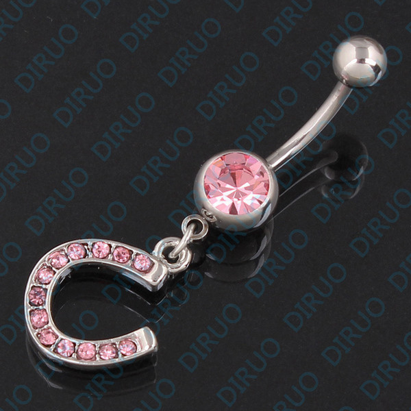 Cercel de dama pentru buric - Potcoava