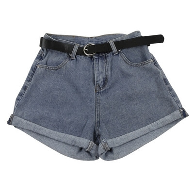 Pantaloni scurti de dama in doua culori