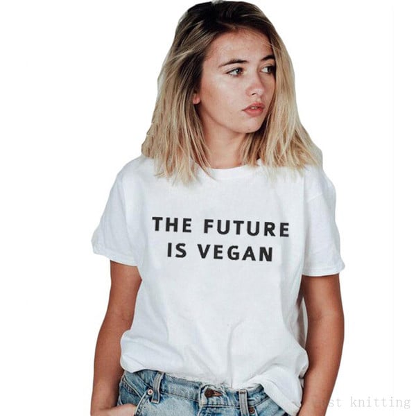 Tricou de damă cu inscripție și mâneci scurte potrivite pentru utilizarea de zi cu zi