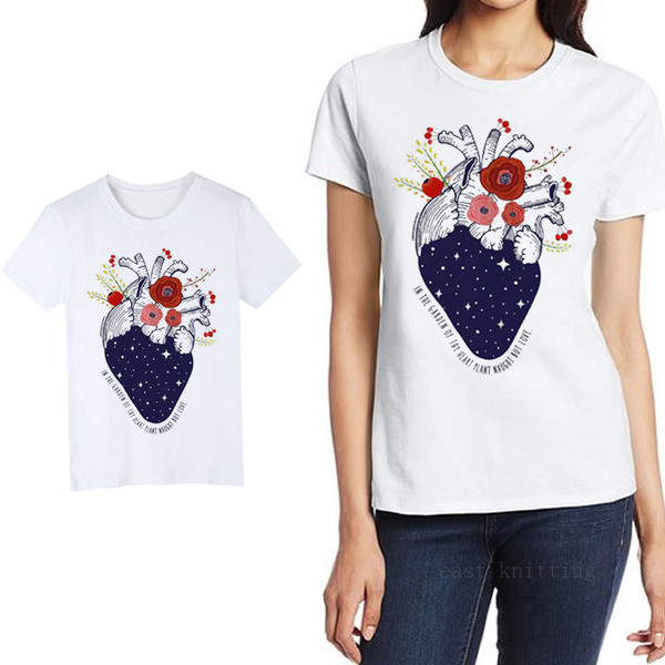 Tricou dama cu aplicatie colorata