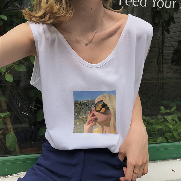 Top de damă cu imprimeu în trei culori