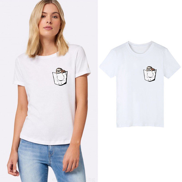 Tricou dama cu aplicatie si decolteu O - model gratuit