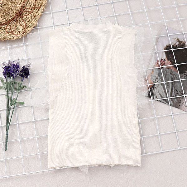 Set dama - maiou si pantaloni cu talie inalta