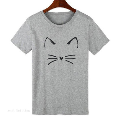 Tricou dama cu aplicatie in mai multe culori - model gratuit