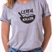 Γυναικεία μπλούζα με κοντό μανίκι και μοντέλο χωρίς εφαρμογή