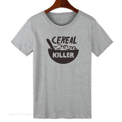 Γυναικεία μπλούζα με κοντό μανίκι και μοντέλο χωρίς εφαρμογή