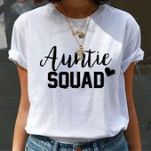 Tricou de damă modern cu mâneci scurte și inscripție - model gratuit