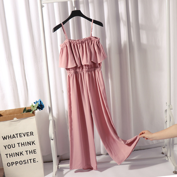 Salopeta dama 9/10 cu bretele subtiri in trei culori