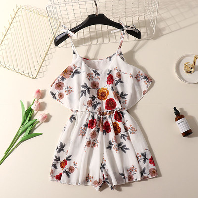 Γυναικεία ολόσωμη φόρμα σε τρία χρώματα με φυτικά μοτίβα