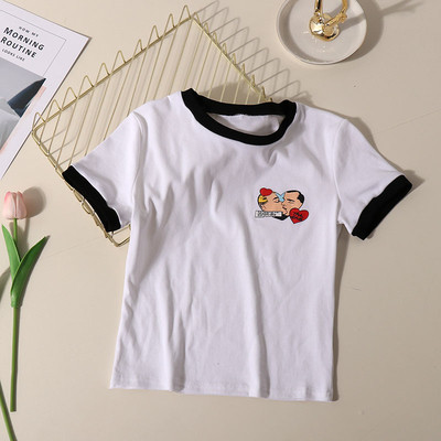 Γυναικεία καθημερινή μπλούζα με εκτύπωση σε διάφορα χρώματα