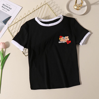 Γυναικεία καθημερινή μπλούζα με εκτύπωση σε διάφορα χρώματα