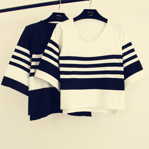 Tricou dama in 2 culori - model gratuit