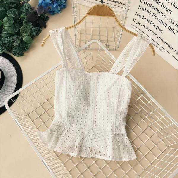 Maieu modern de dama cu bretele late in mai multe culori