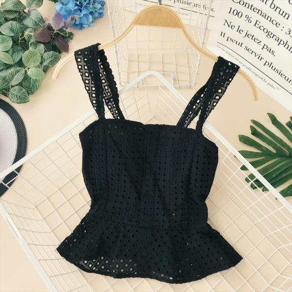 Maieu modern de dama cu bretele late in mai multe culori