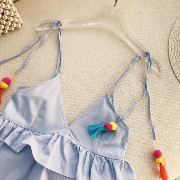 Maieu de damă cu decor colorat în trei culori