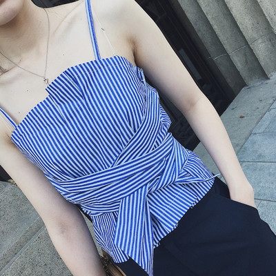 Maieu modern de damă cu bretele subțiri