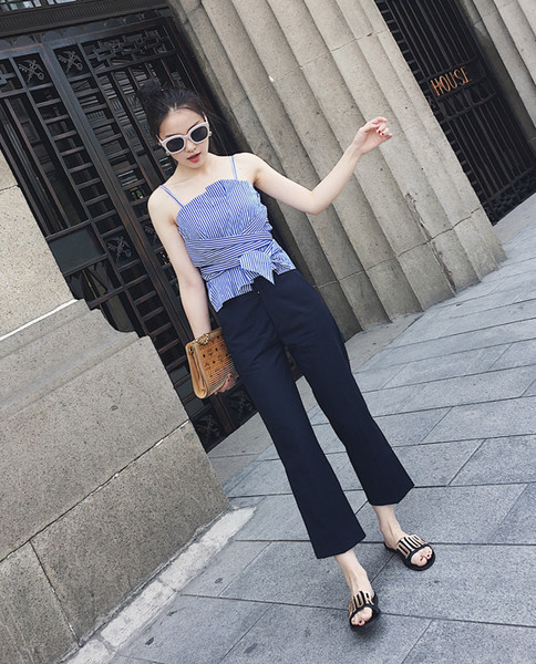 Maieu modern de damă cu bretele subțiri