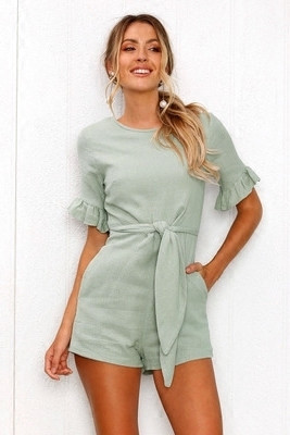 Γυναικεία καθημερινή ολόσωμη φόρμα σε δύο χρώματα