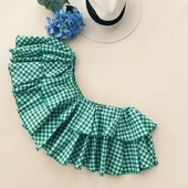 Bluza scurta eleganta dama - carouri