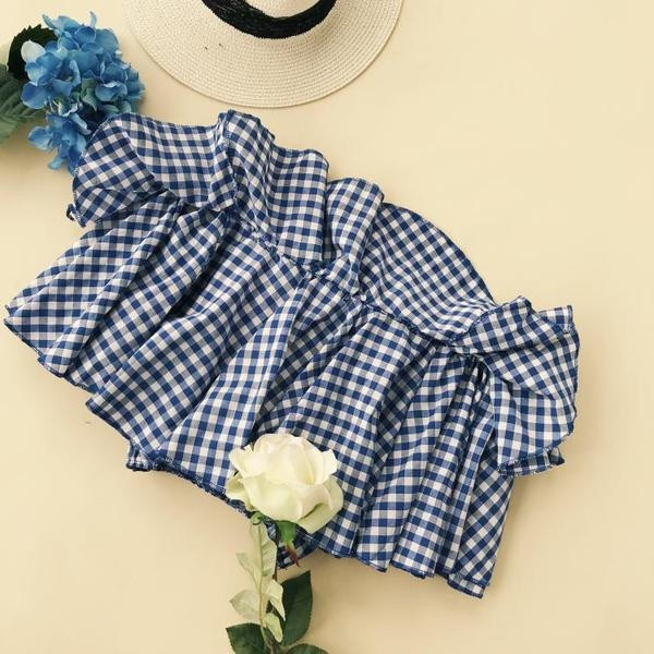 Bluza scurta eleganta dama - carouri