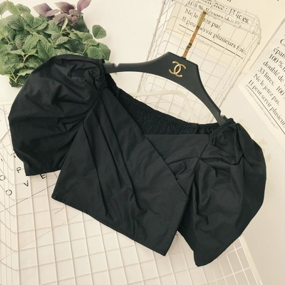 Γυναικεία μπλούζα με φαρδιά μανίκια και ντεκολτέ σε σχήμα V σε διάφορα χρώματα