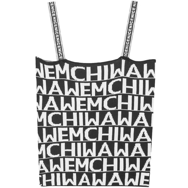 Maieu de damă în negru cu inscripții