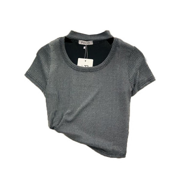 Bluză de damă cu mâneci scurte potrivită pentru utilizarea de zi cu zi