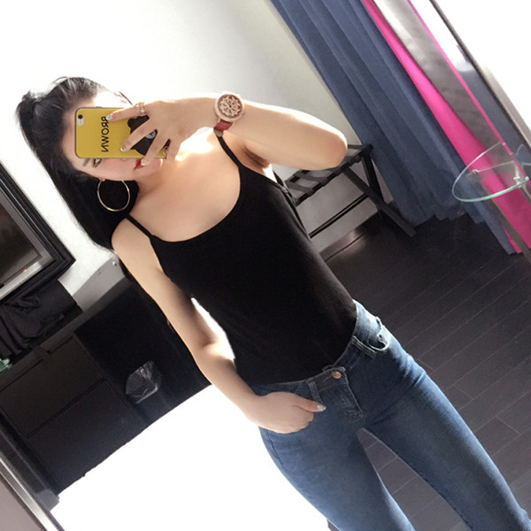 Maieu de damă de culoare neagră cu spate decupat