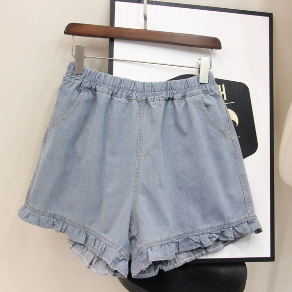 Blugi maxi de dama cu talie elastica