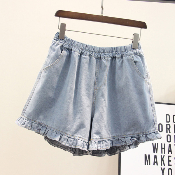 Blugi maxi de dama cu talie elastica