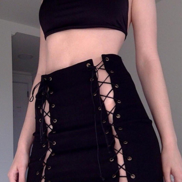 Fusta dama cu cravate in mai multe culori