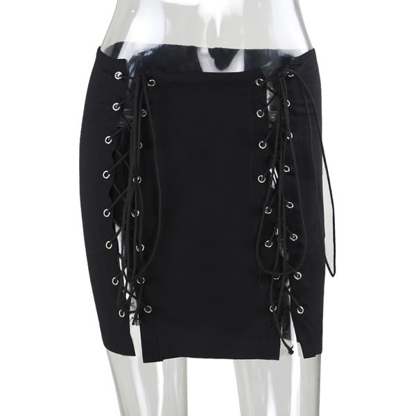 Fusta dama cu cravate in mai multe culori