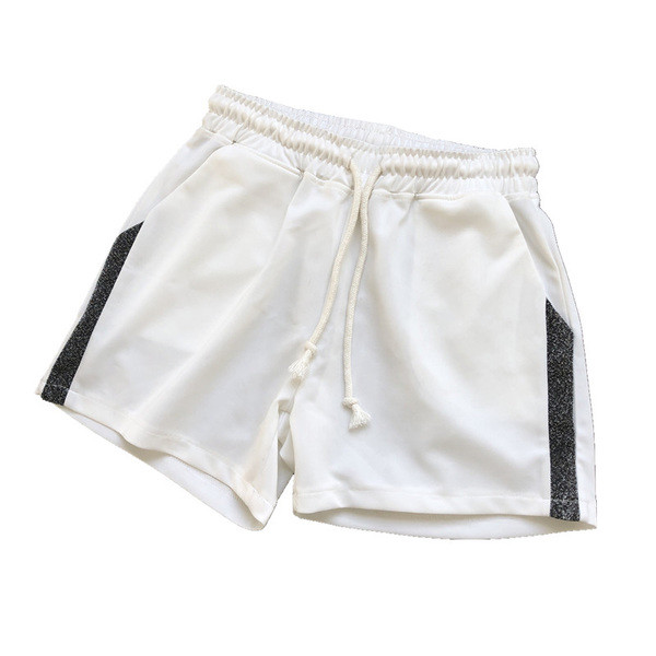 Pantaloni scurti de dama in doua culori