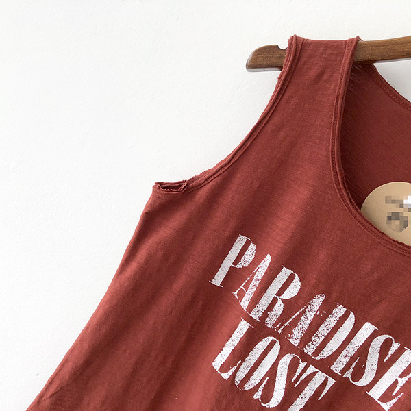 Maiou de zi cu zi pentru damă cu inscripție în cinci culori