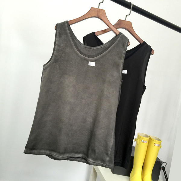 Maieu de damă cu bretele largi în două culori