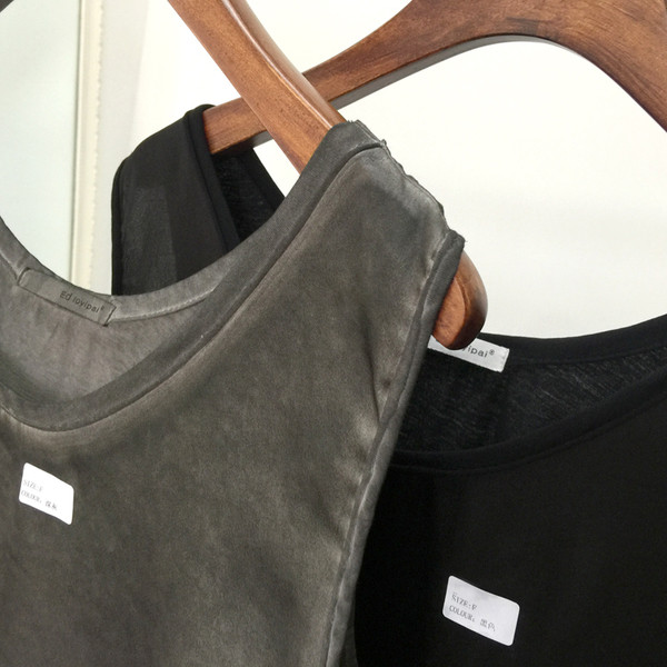 Maieu de damă cu bretele largi în două culori