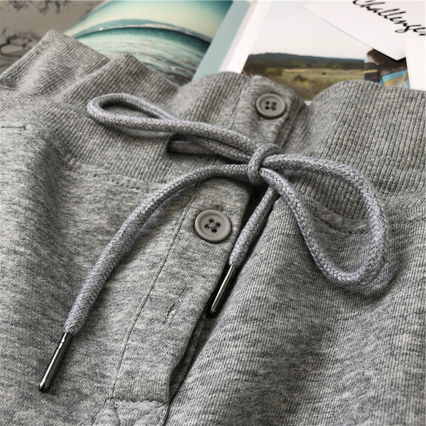 Pantaloni de dama sport si casual cu talie inalta in doua culori