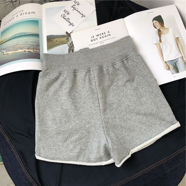 Pantaloni de dama sport si casual cu talie inalta in doua culori