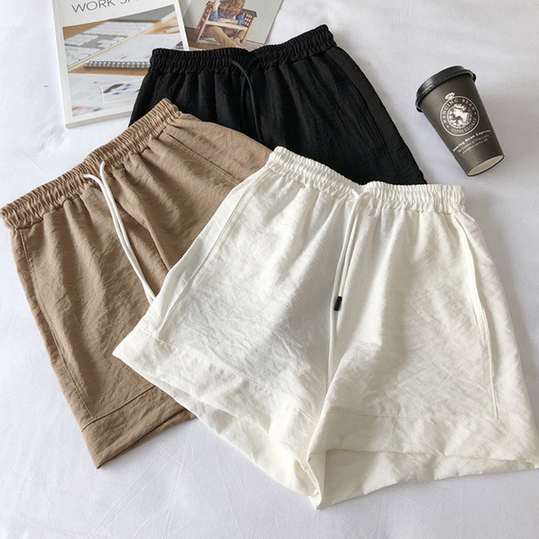 Pantaloni scurți casual cu talie elastică