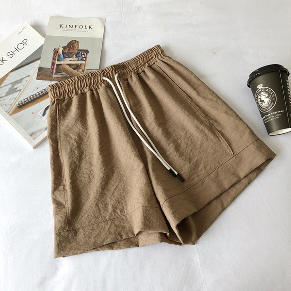 Pantaloni scurți casual cu talie elastică