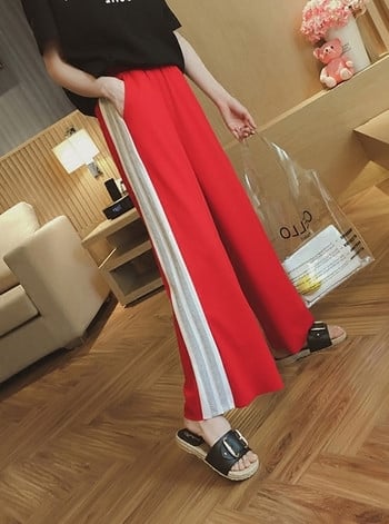 Κομψό γυναικείο σετ για έγκυες γυναίκες - μακρύ παντελόνι και μπλούζα με επιγραφή