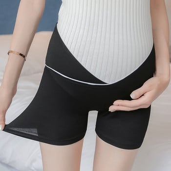 Ежедневни къси панталони за бременни жени в сив и черен цвят